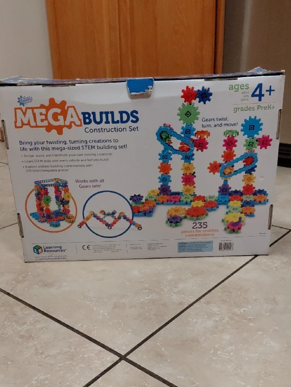 Learning Resources Mega Builds Construction Set